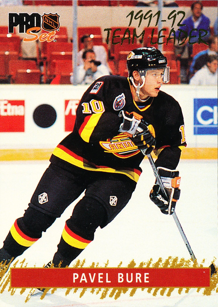 Hokejové kartičky Pro Set 1992-93 - GTL - Pavel Bure - 13