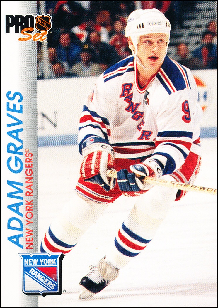 Hokejové karty Pro Set 1992-93 - Adam Graves - 115