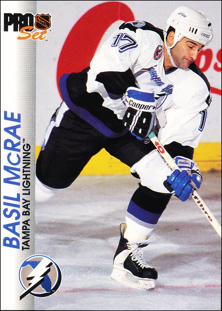Hokejové karty Pro Set 1992-93 - Basil McRae - 176