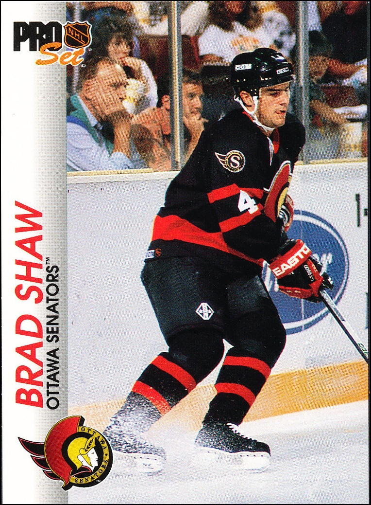 Hokejové karty Pro Set 1992-93 - Brad Shaw - 124