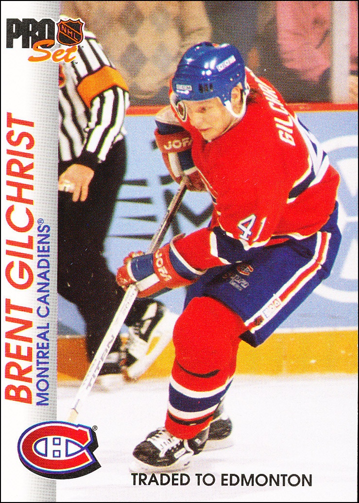 Hokejové karty Pro Set 1992-93 - Brent Gilchrist - 90