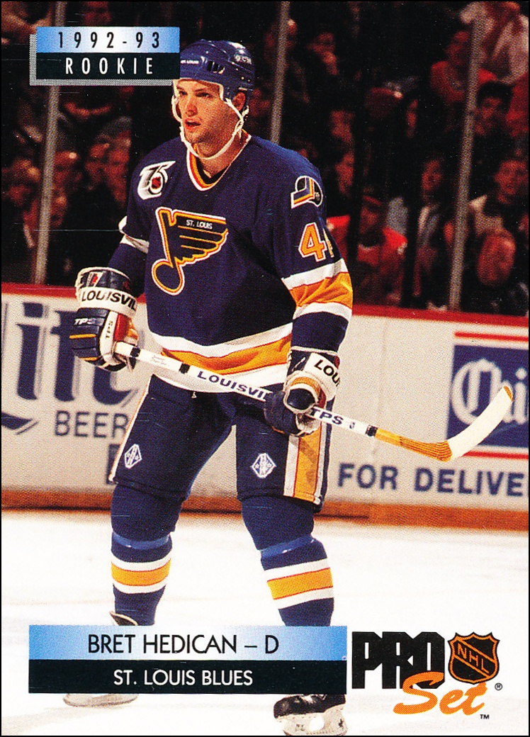 Hokejové karty Pro Set 1992-93 - Bret Hedican - 240