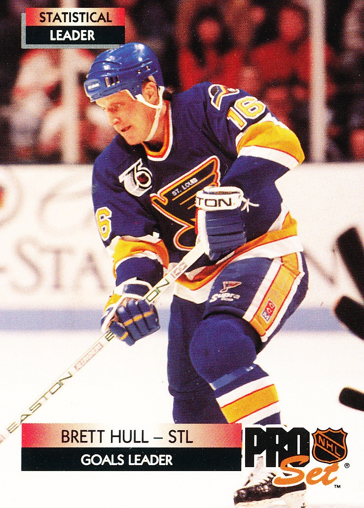 Hokejové karty Pro Set 1992-93 - Brett Hull - 245