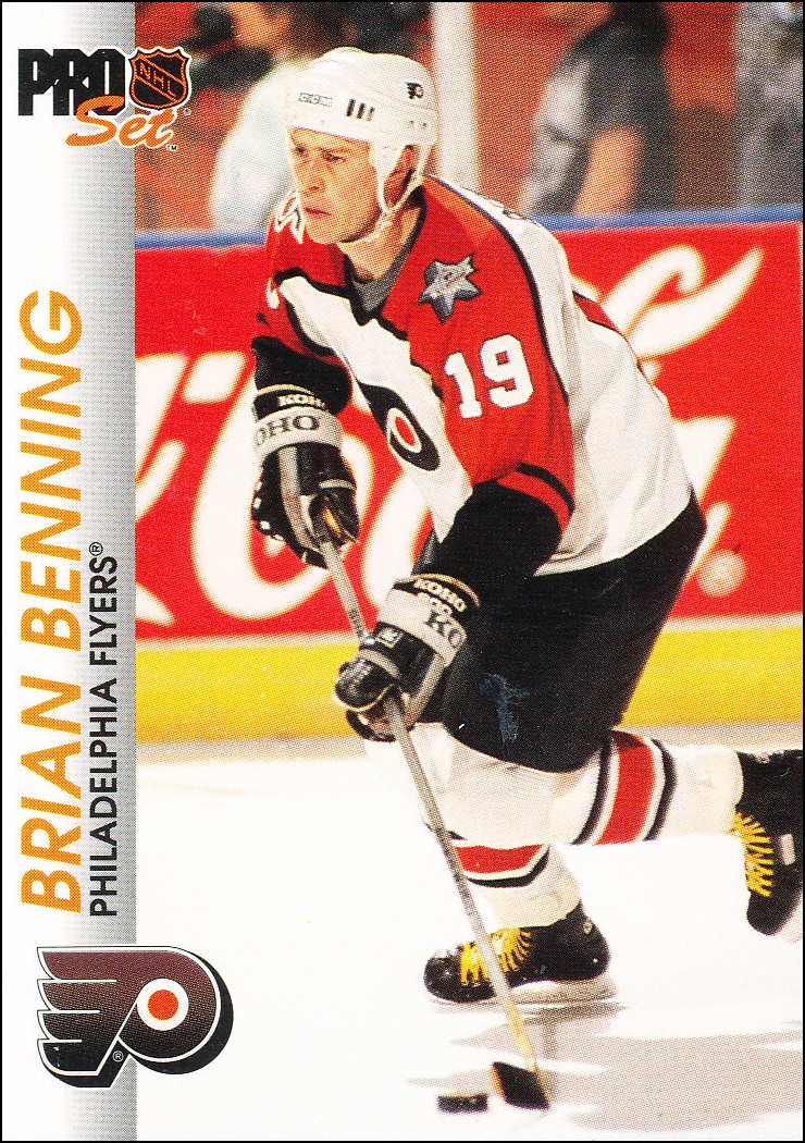 Hokejové karty Pro Set 1992-93 - Brian Benning - 135