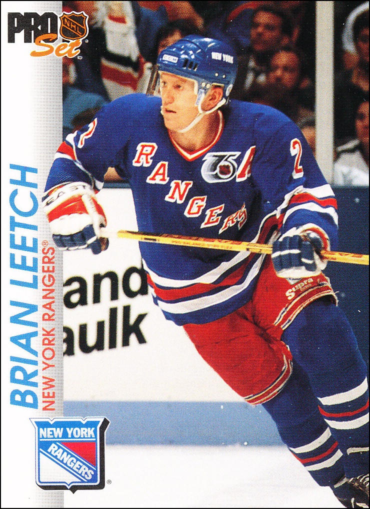 Hokejové karty Pro Set 1992-93 - Brian Leetch - 112