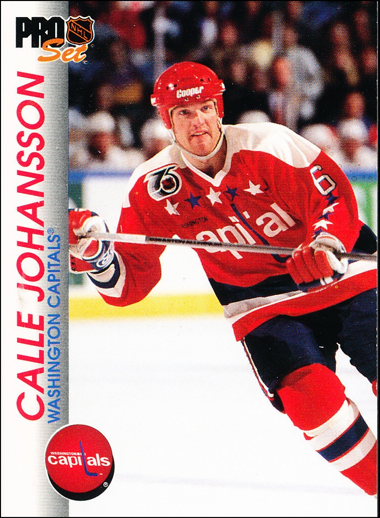 Hokejové karty Pro Set 1992-93 - Calle Johansson - 203