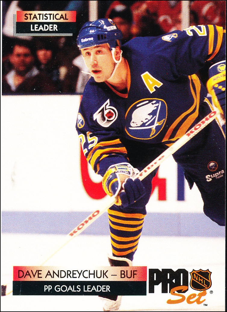 Hokejové karty Pro Set 1992-93 - Dave Andreychuk - 249