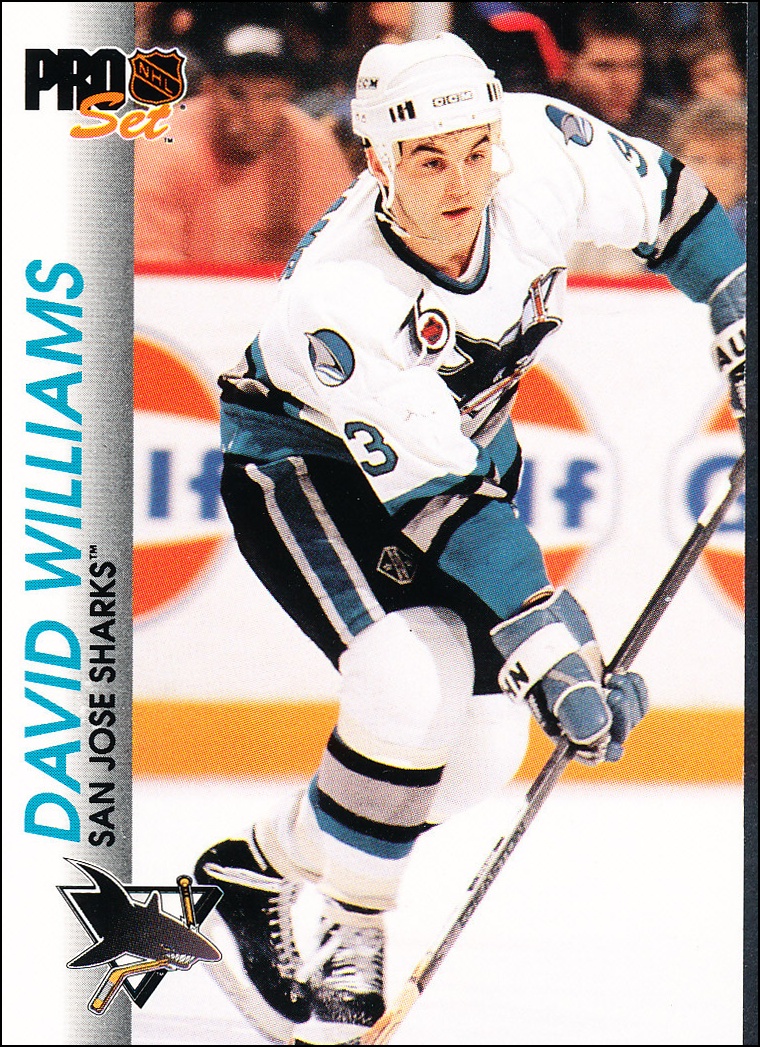 Hokejové karty Pro Set 1992-93 - David Williams - 172