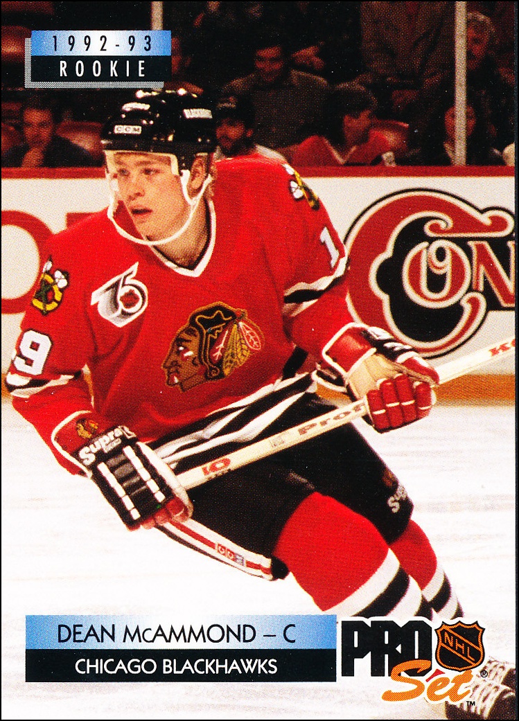 Hokejové karty Pro Set 1992-93 - Dean McAmmond - 224