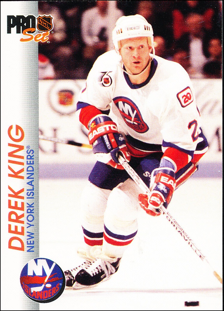 Hokejové karty Pro Set 1992-93 - Derek King - 110