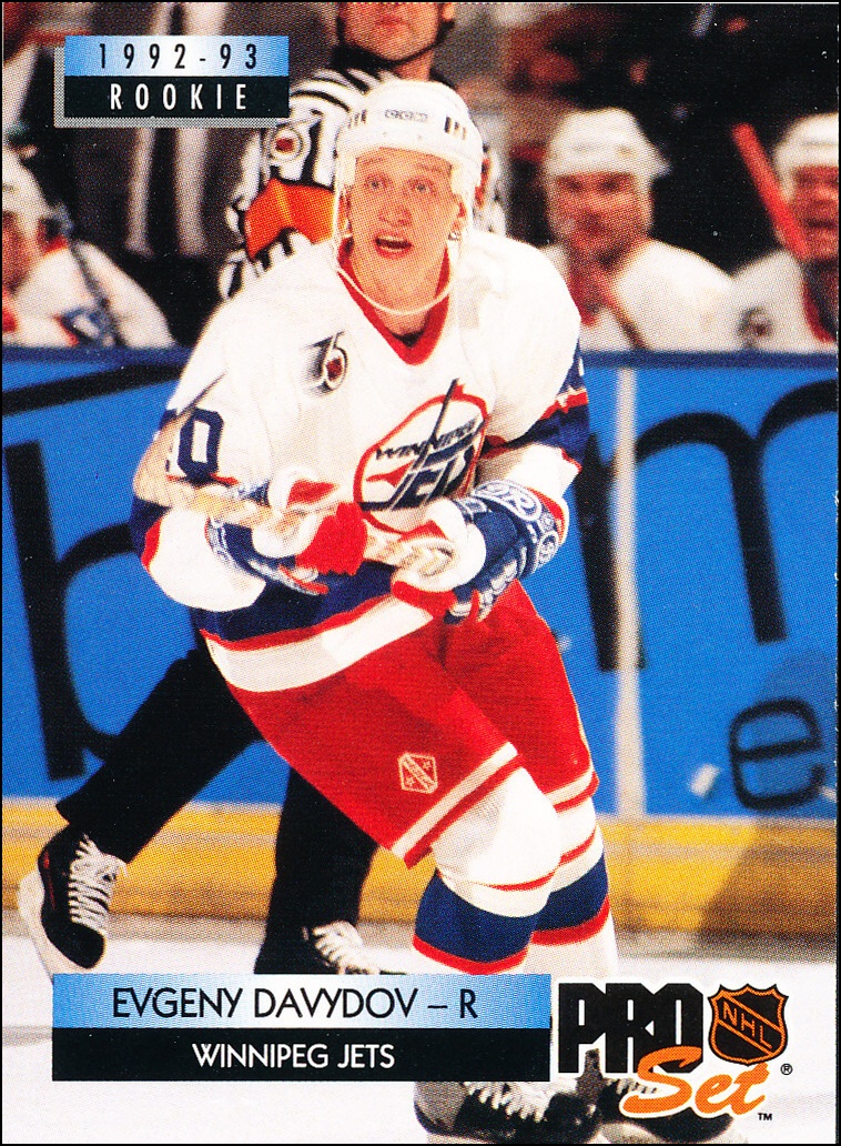 Hokejové karty Pro Set 1992-93 - Evgeny Davydov - 244