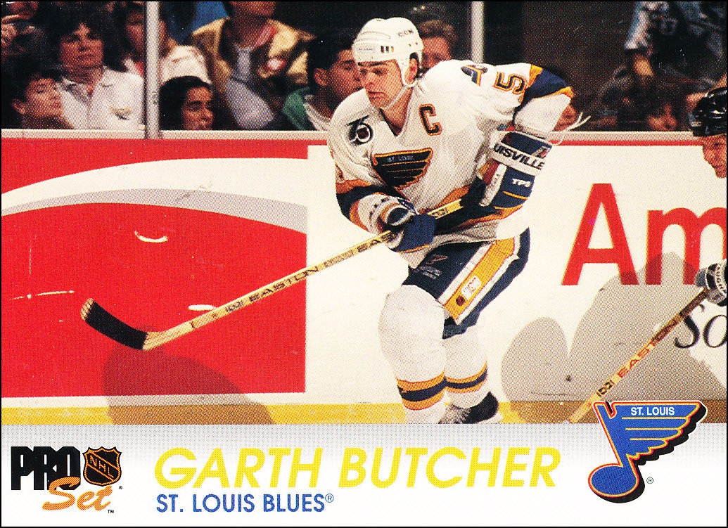 Hokejové karty Pro Set 1992-93 - Gart Butcher - 160