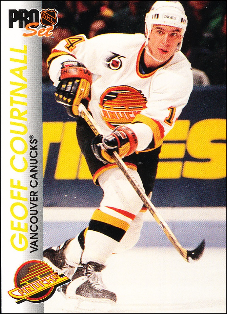 Hokejové karty Pro Set 1992-93 - Geoff Courtnall - 198