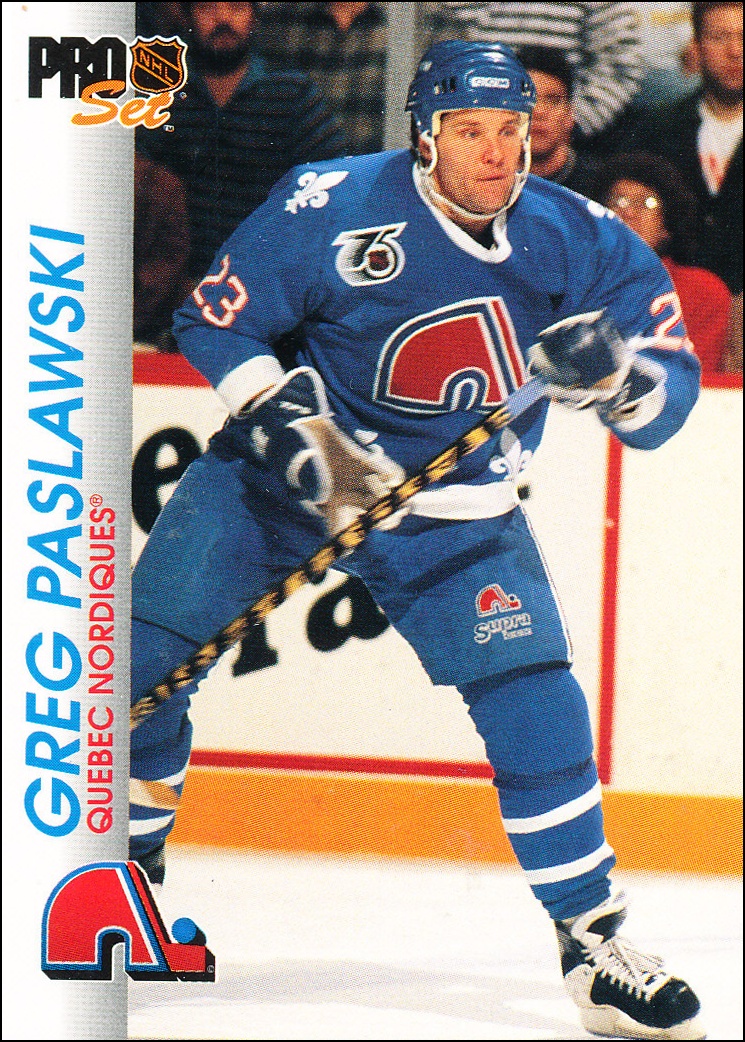 Hokejové karty Pro Set 1992-93 - Greg Paslawski - 155