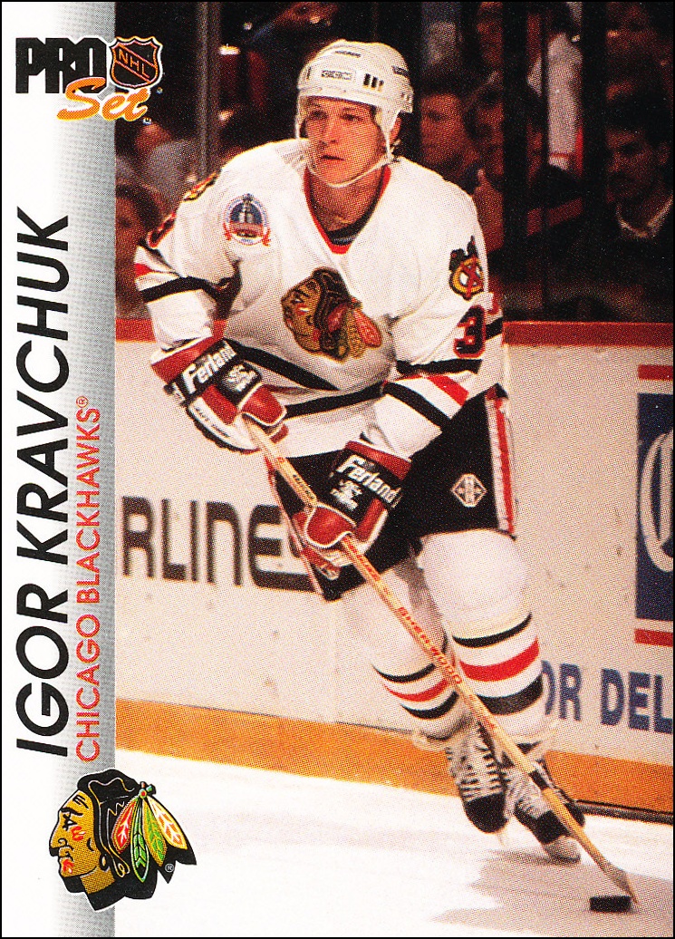 Hokejové karty Pro Set 1992-93 - Igor Kravchuk - 35