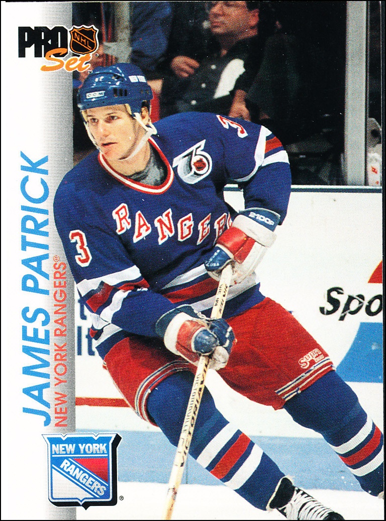 Hokejové karty Pro Set 1992-93 - James Patrick - 119