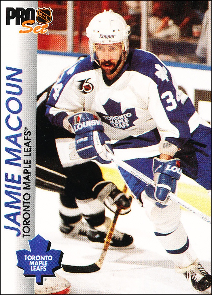Hokejové karty Pro Set 1992-93 - Jamie Macoun - 188