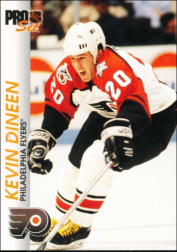 Hokejové karty Pro Set 1992-93 - Kevin Dineen - 134