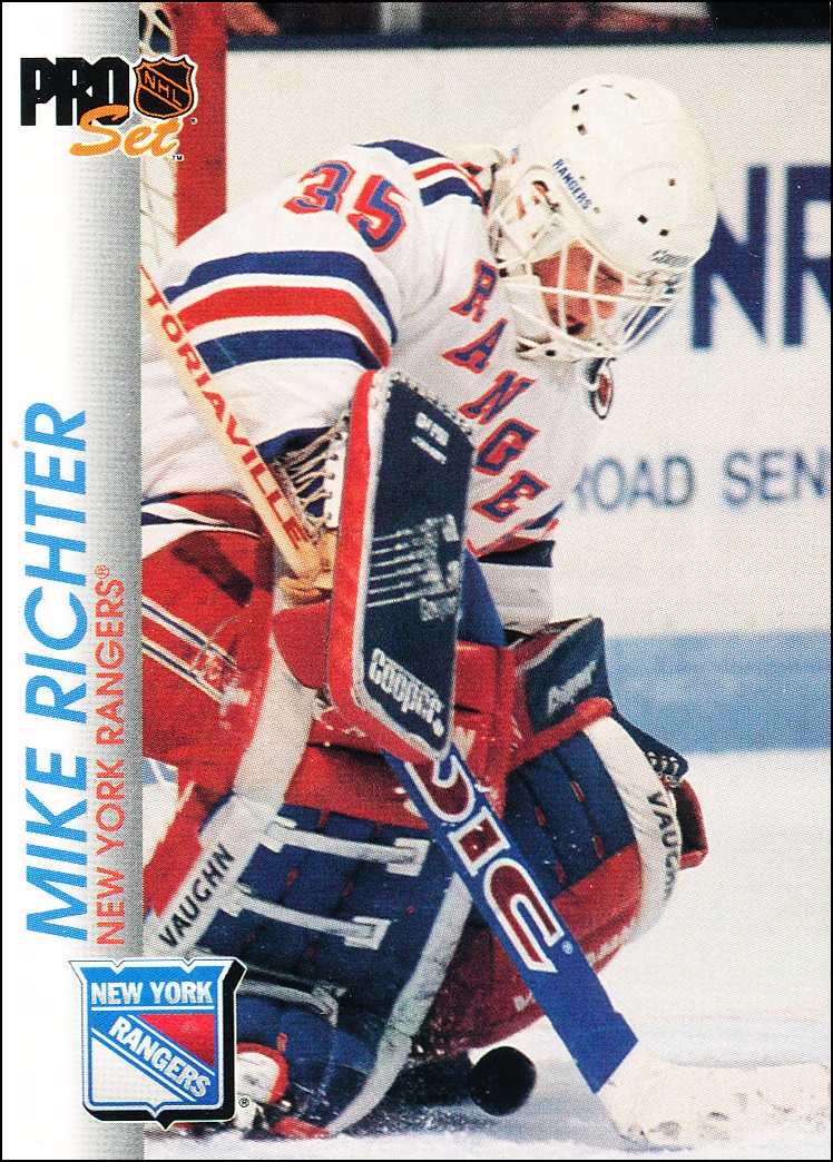 Hokejové karty Pro Set 1992-93 - Mike Richter - 116
