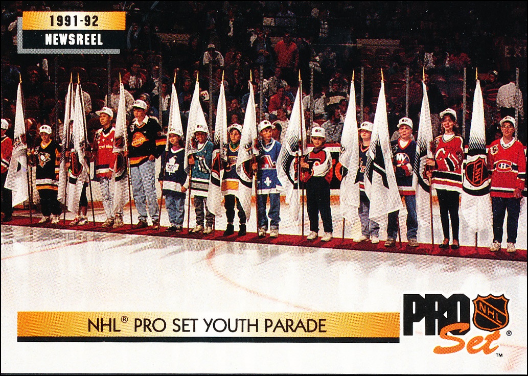 Hokejové karty Pro Set 1992-93 - NEWSREEL - 253