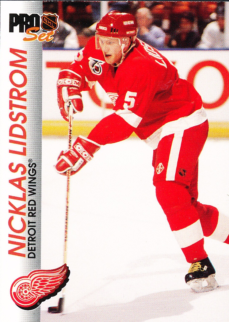 Hokejové karty Pro Set 1992-93 - Nicklas Lidstrom - 42