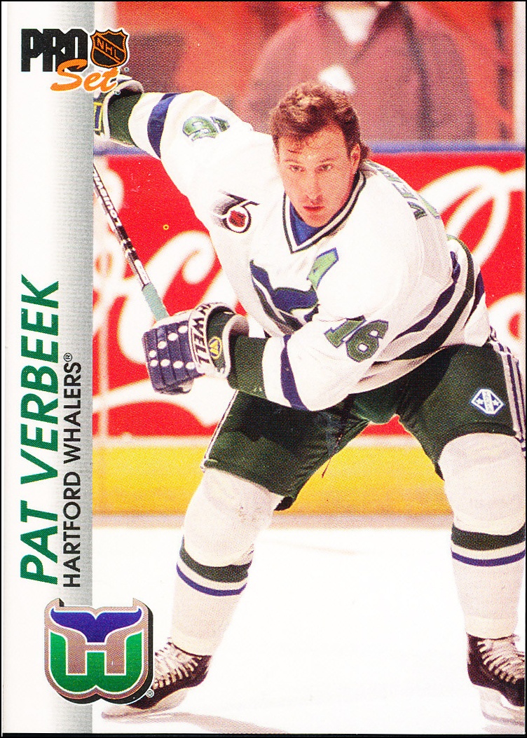 Hokejové karty Pro Set 1992-93 - Pat Verbeek - 58