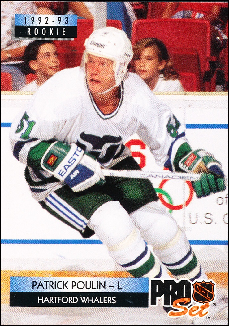 Hokejové karty Pro Set 1992-93 - Patrick Poulin - 227