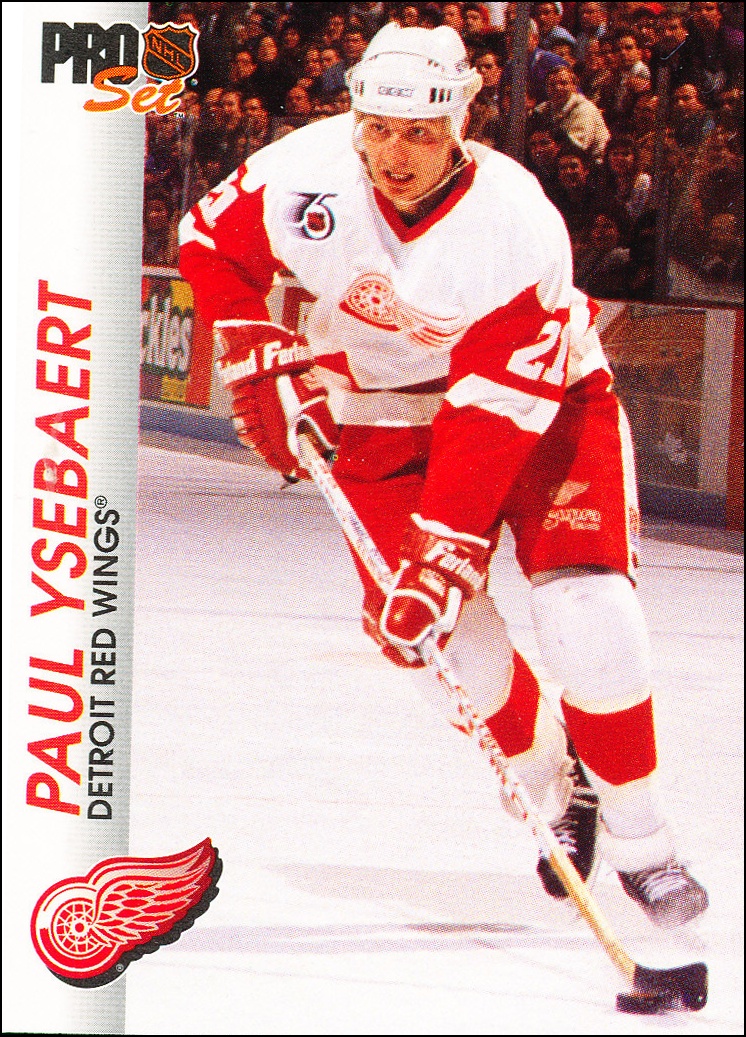 Hokejové karty Pro Set 1992-93 - Paul Ysebaert - 41