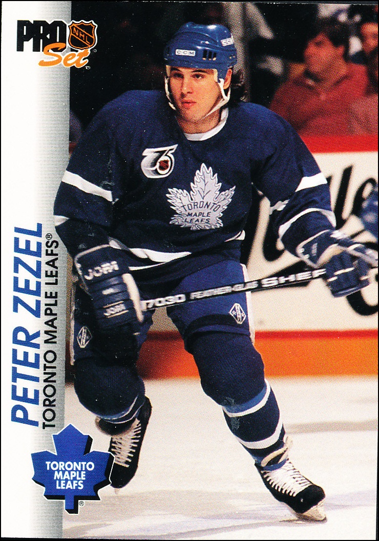 Hokejové karty Pro Set 1992-93 - Peter Zezel - 187