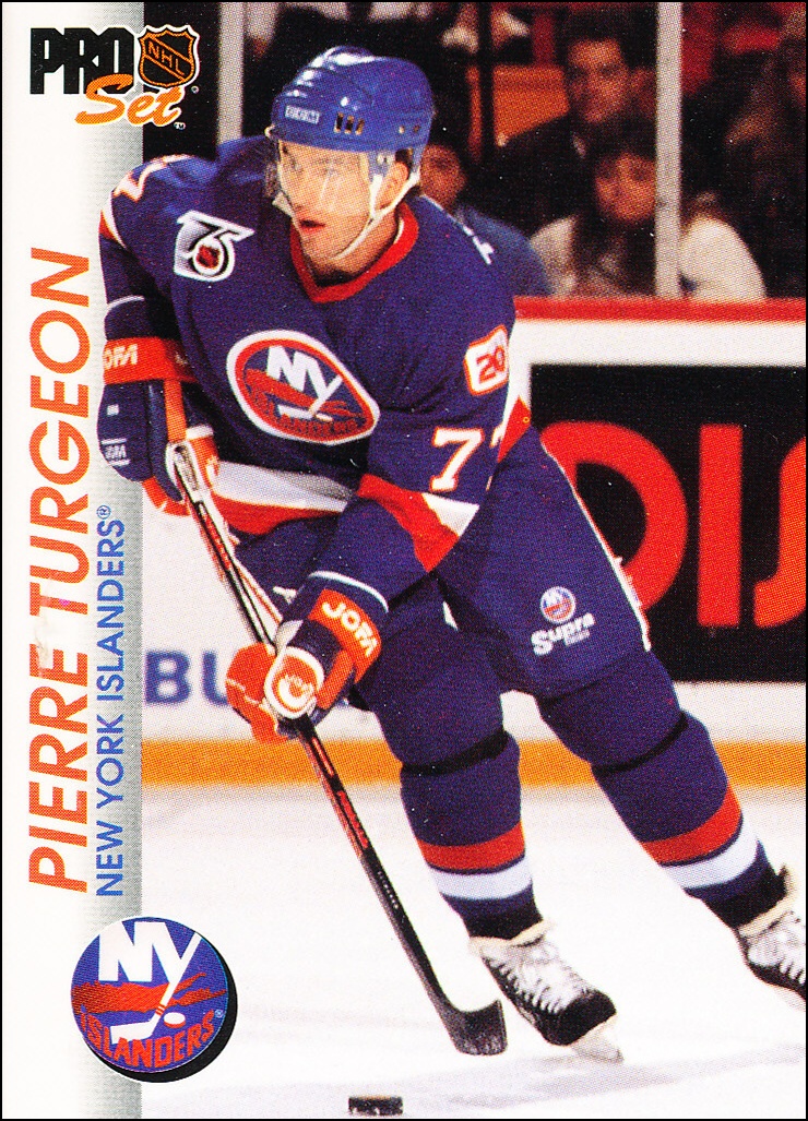 Hokejové karty Pro Set 1992-93 - Pierre Turgeon - 104