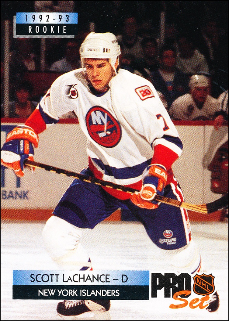 Hokejové karty Pro Set 1992-93 - Scott Lachance - 234