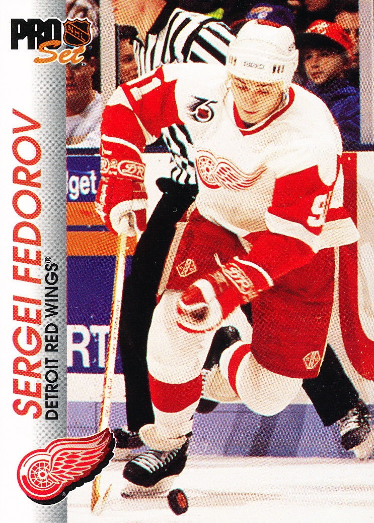 Hokejové karty Pro Set 1992-93 - Sergei Fedorov - 40