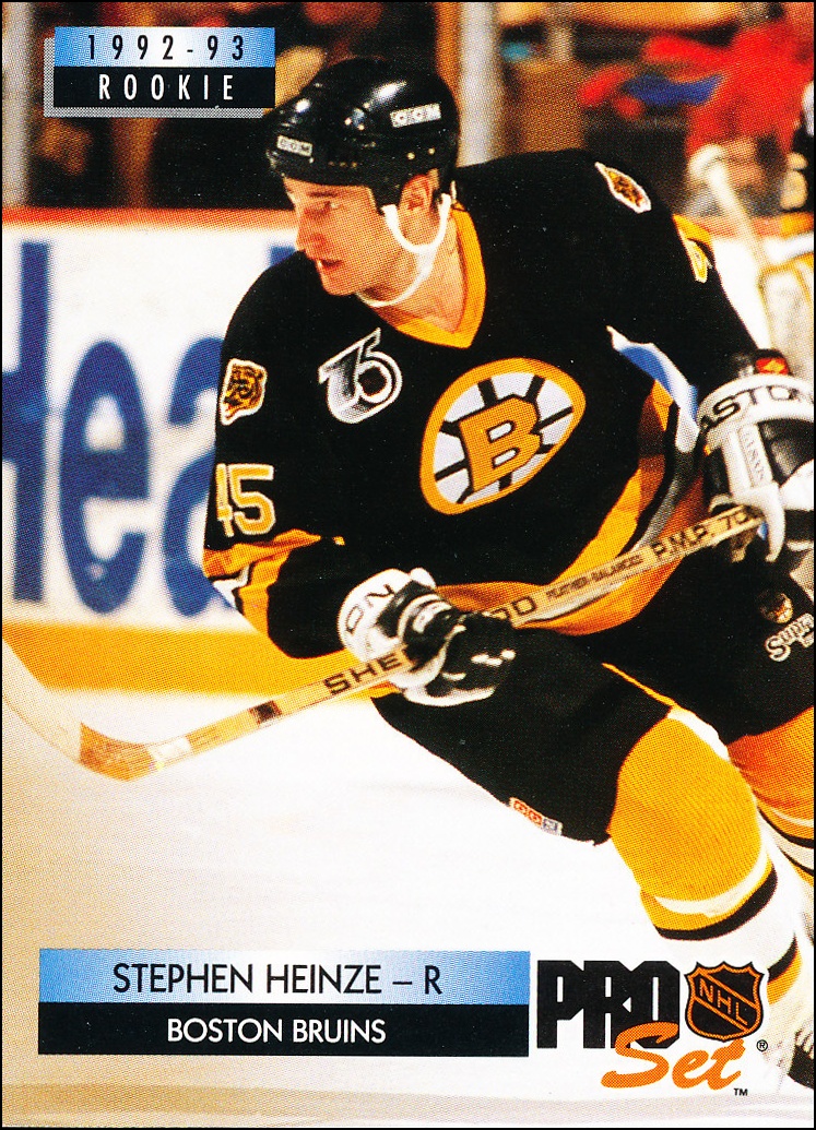 Hokejové karty Pro Set 1992-93 - Stephen Heinze - 220