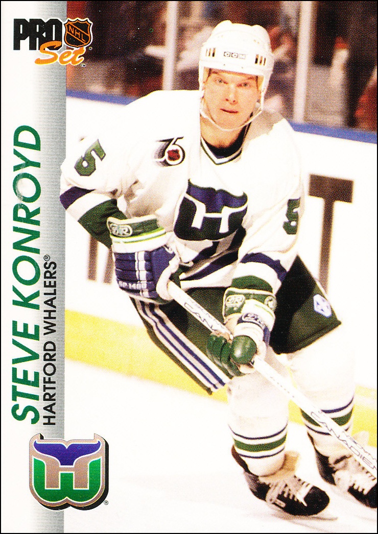 Hokejové karty Pro Set 1992-93 - Steve Konroyd - 62