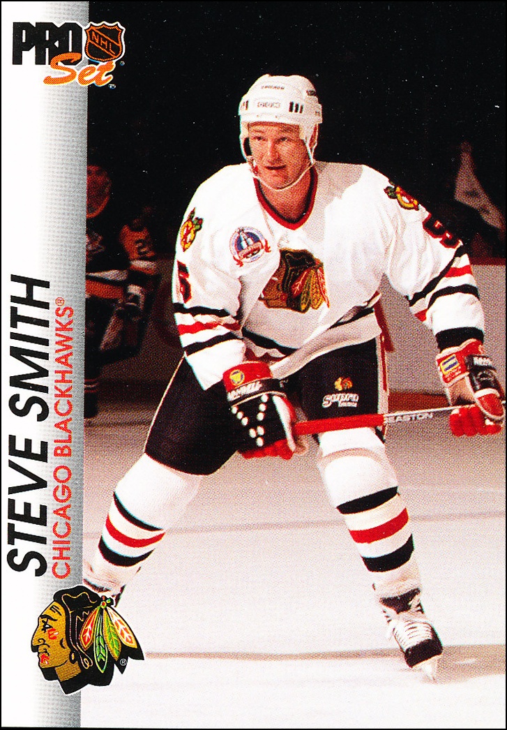 Hokejové karty Pro Set 1992-93 - Steve Smith - 37