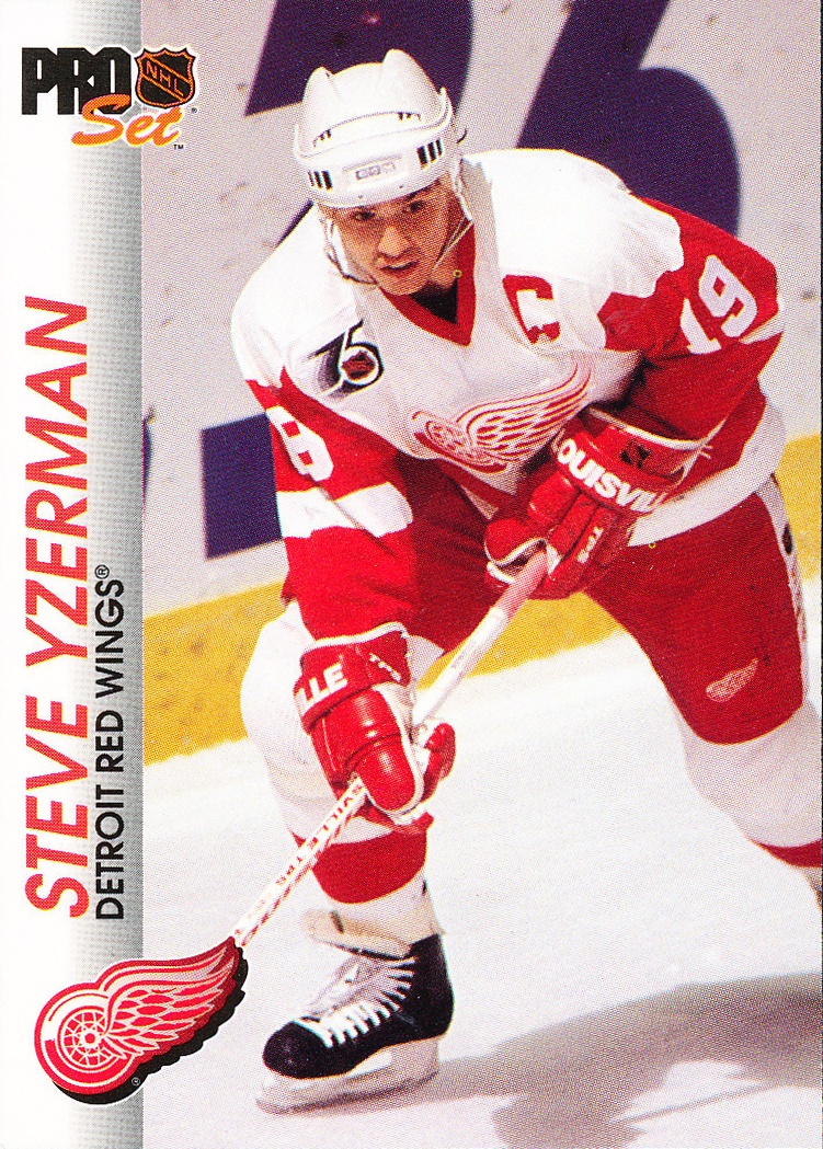 Hokejové karty Pro Set 1992-93 - Steve Yzerman - 39
