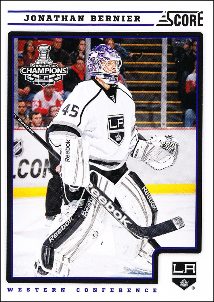 Hokejové karty SCORE 2012-13 - Jonathan Bernier - 231