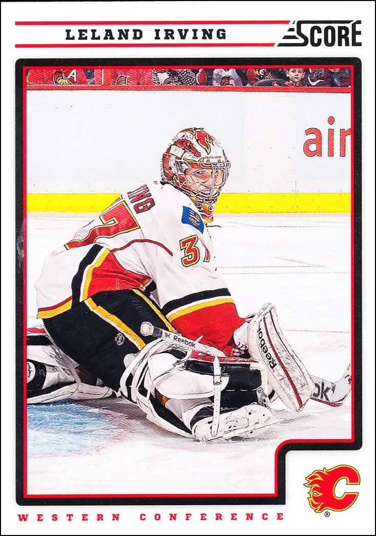 Hokejové karty SCORE 2012-13 - Leland Irving - 95