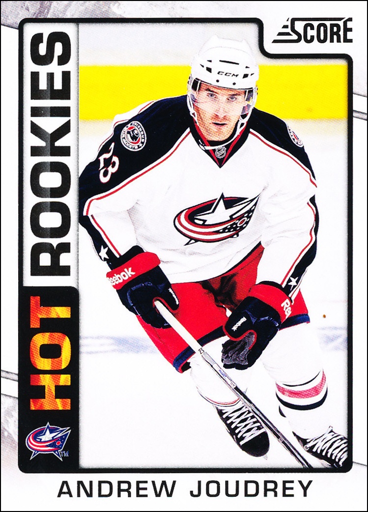 Hokejové karty SCORE 2012-13 - Rokkie - Andrew Joudrey - 502