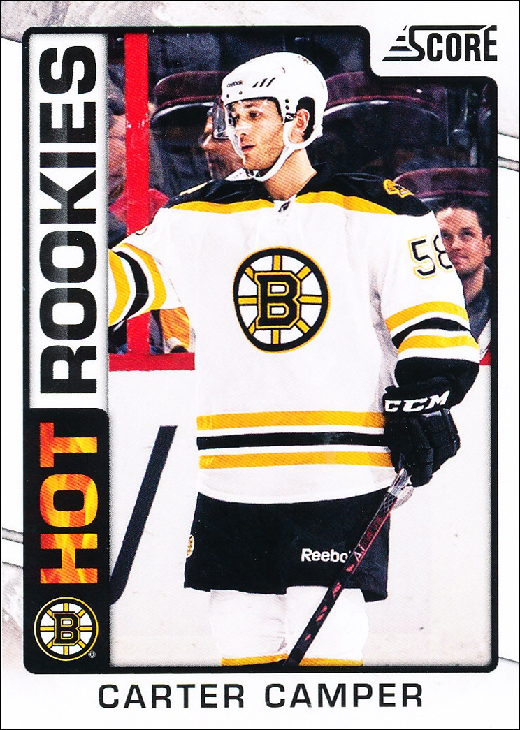 Hokejové karty SCORE 2012-13 - Rokkie - Carter Camper - 513