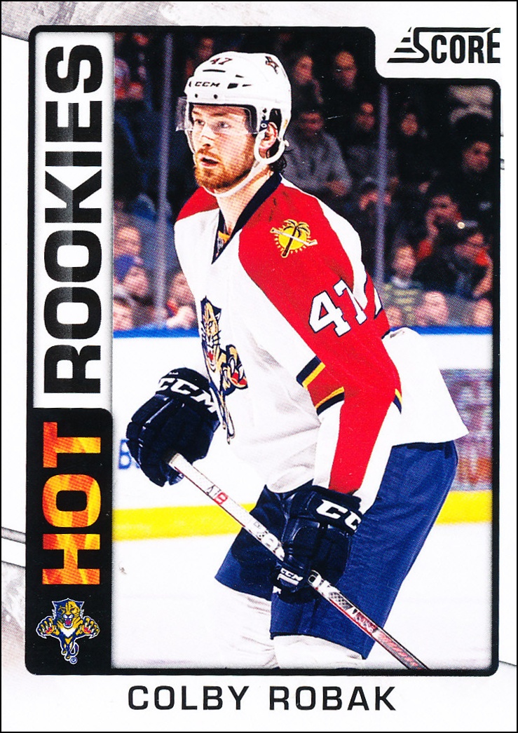 Hokejové karty SCORE 2012-13 - Rokkie - Colby Robak - 509