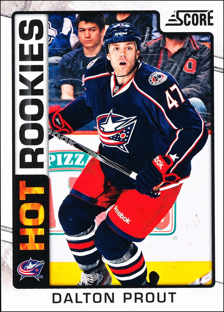 Hokejové karty SCORE 2012-13 - Rokkie - Dalton Prout - 530