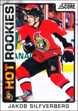 Hokejové karty SCORE 2012-13 - Rokkie - Jakob Silfverberg - 504