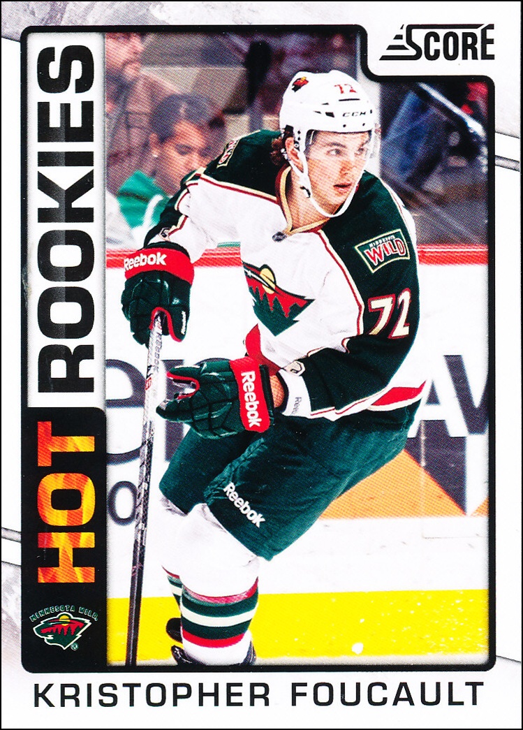Hokejové karty SCORE 2012-13 - Rokkie - Kristopher Foucault - 510