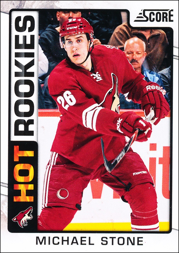 Hokejové karty SCORE 2012-13 - Rokkie - Michael Stone - 512