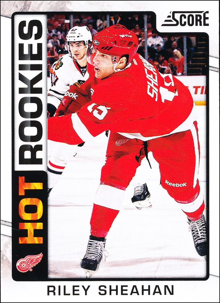 Hokejové karty SCORE 2012-13 - Rokkie - Riley Sheahan - 538
