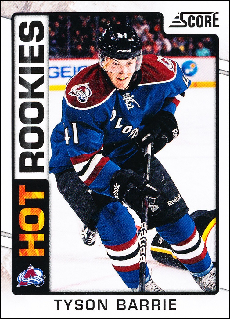 Hokejové karty SCORE 2012-13 - Rokkie - Tyson Barrie - 505