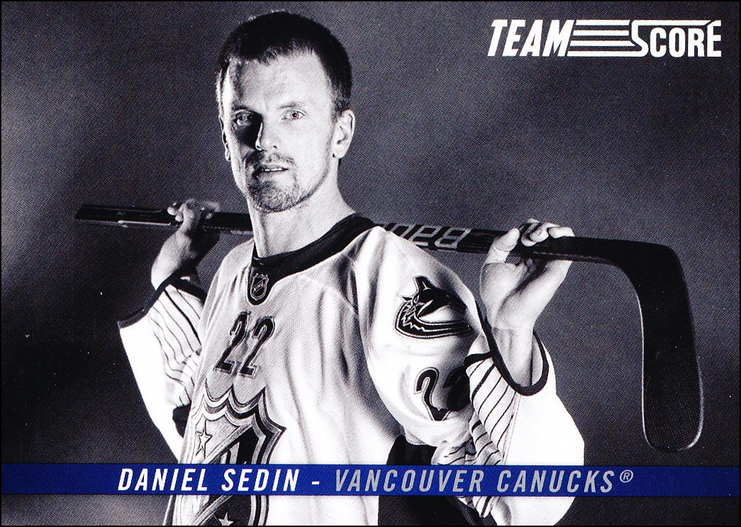 Hokejové karty SCORE 2012-13 - Team Score - Daniel Sedin - TS7