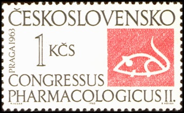 II. mezinárodní farmakologický kongres v Praze - čistá - č. 1329