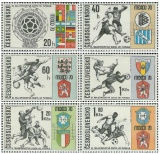 IX. MS v kopané Mexico - čistá - č. 1846-1851